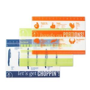 NEW Pampered Chef Flexible Cutting Mat Set Item #1519